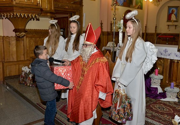 Spotkanie ze św. Mikołajem