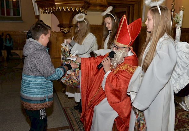Spotkanie ze św. Mikołajem