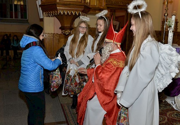 Spotkanie ze św. Mikołajem