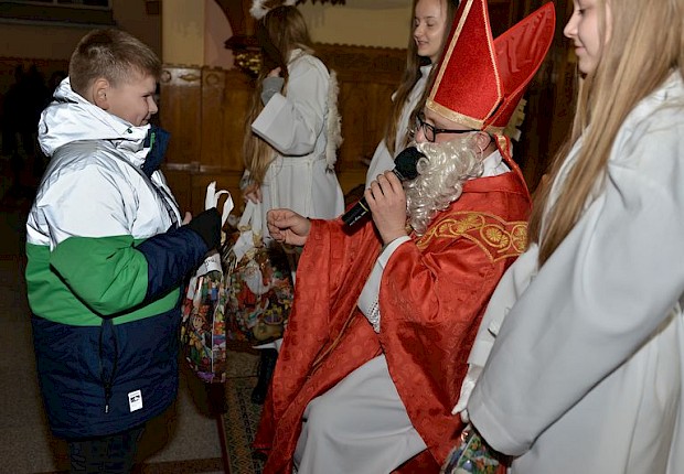 Spotkanie ze św. Mikołajem
