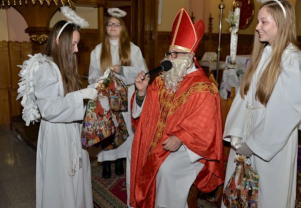 Spotkanie ze św. Mikołajem