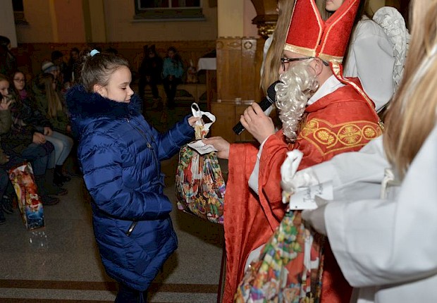 Spotkanie ze św. Mikołajem