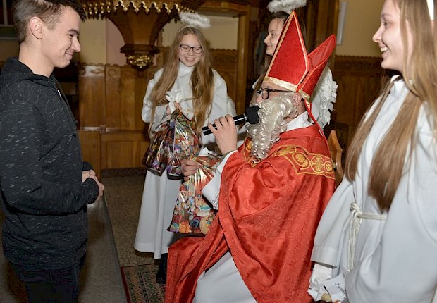 Spotkanie ze św. Mikołajem