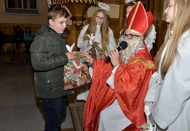 Spotkanie ze św. Mikołajem