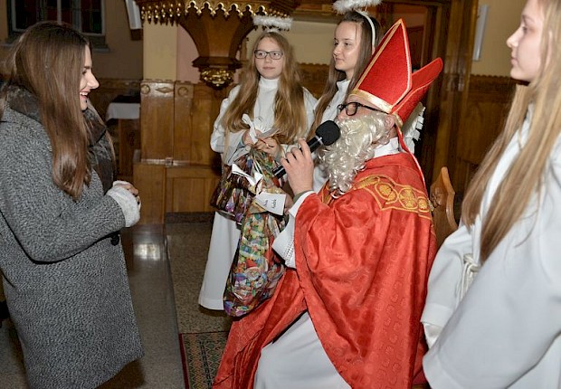 Spotkanie ze św. Mikołajem