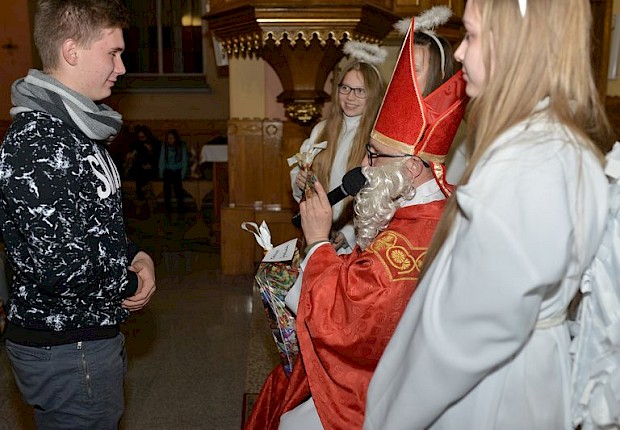 Spotkanie ze św. Mikołajem