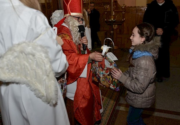 Spotkanie ze św. Mikołajem