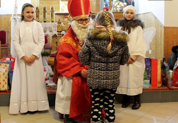 Spotkanie ze św. Mikołajem