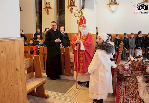 Spotkanie ze św. Mikołajem