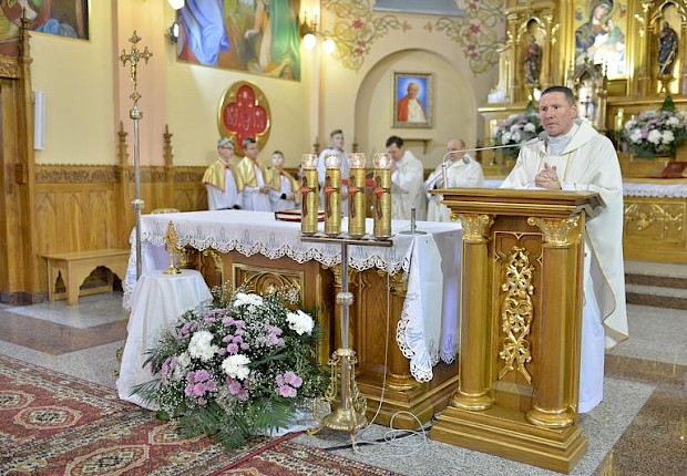 Wprowadzenie relikwii św. Jana Pawła II