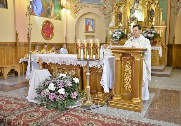 Wprowadzenie relikwii św. Jana Pawła II