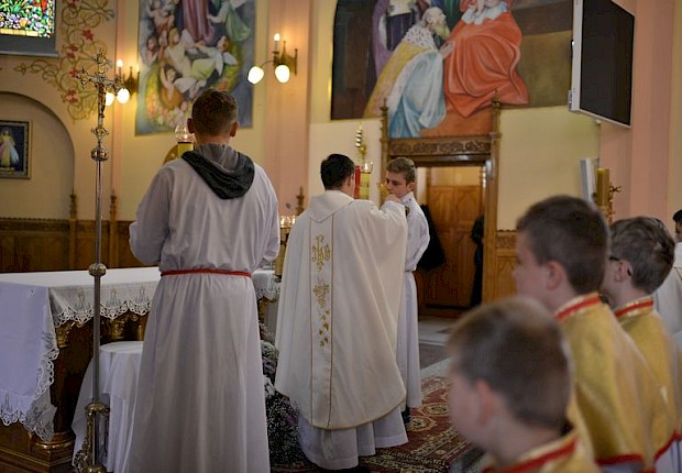 Wprowadzenie relikwii św. Jana Pawła II