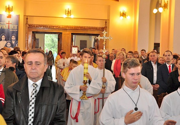 65 rocznica śmierci gen. Jarosza - Kamionki - poświęcenie i odsłonięcie tablicy pamiątkowej