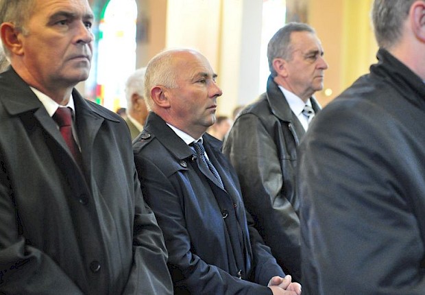 65 rocznica śmierci gen. Jarosza - Kamionki - poświęcenie i odsłonięcie tablicy pamiątkowej