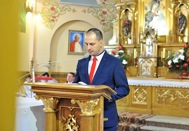 65 rocznica śmierci gen. Jarosza - Kamionki - poświęcenie i odsłonięcie tablicy pamiątkowej