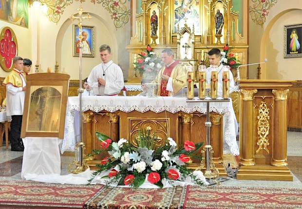 65 rocznica śmierci gen. Jarosza - Kamionki - poświęcenie i odsłonięcie tablicy pamiątkowej