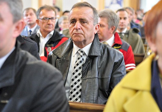 65 rocznica śmierci gen. Jarosza - Kamionki - poświęcenie i odsłonięcie tablicy pamiątkowej