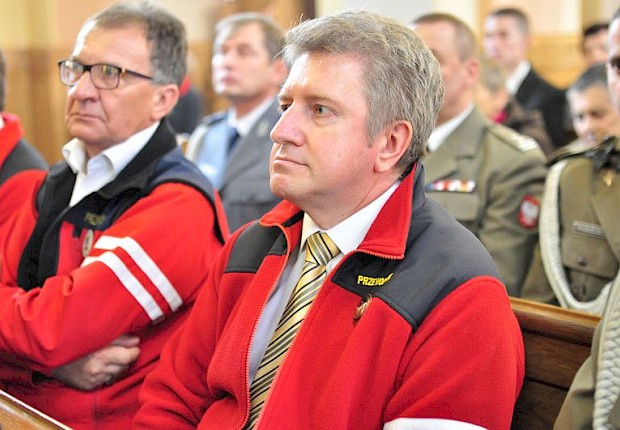 65 rocznica śmierci gen. Jarosza - Kamionki - poświęcenie i odsłonięcie tablicy pamiątkowej