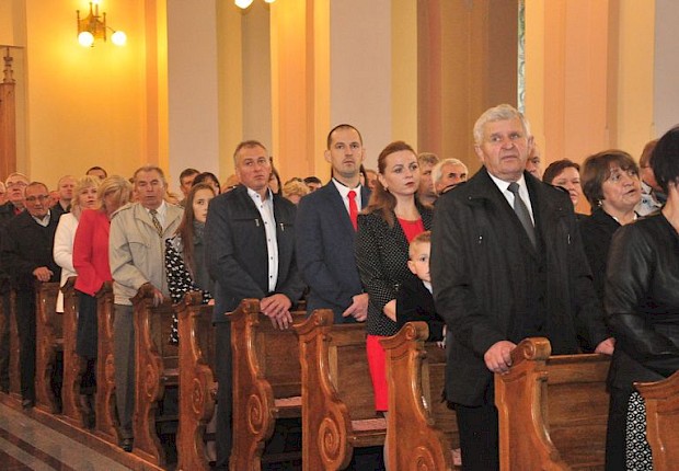 65 rocznica śmierci gen. Jarosza - Kamionki - poświęcenie i odsłonięcie tablicy pamiątkowej