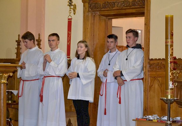 Czuwanie modlitewne i przyjęcie kandydat&oacute;w do posługi ministranta