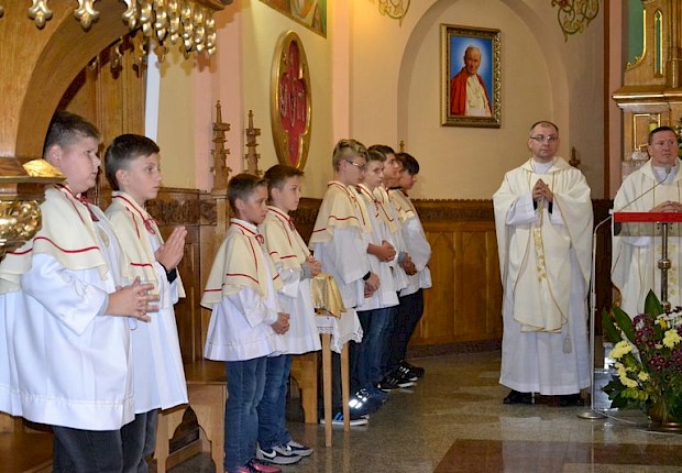 Czuwanie modlitewne i przyjęcie kandydat&oacute;w do posługi ministranta