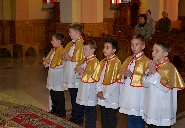 Czuwanie modlitewne i przyjęcie kandydat&oacute;w do posługi ministranta