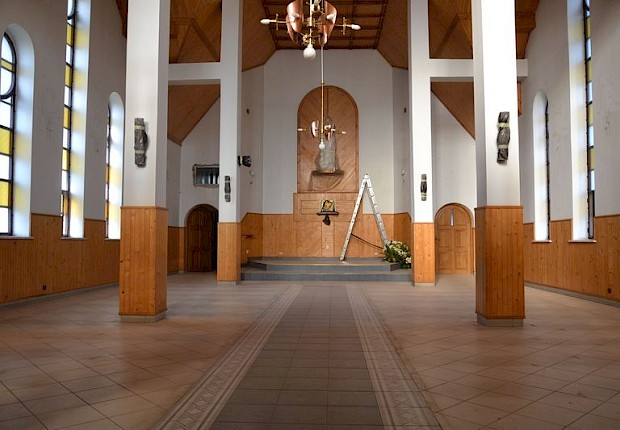 Termomodenizacja kościoła w Ożańsku - ogrzewanie