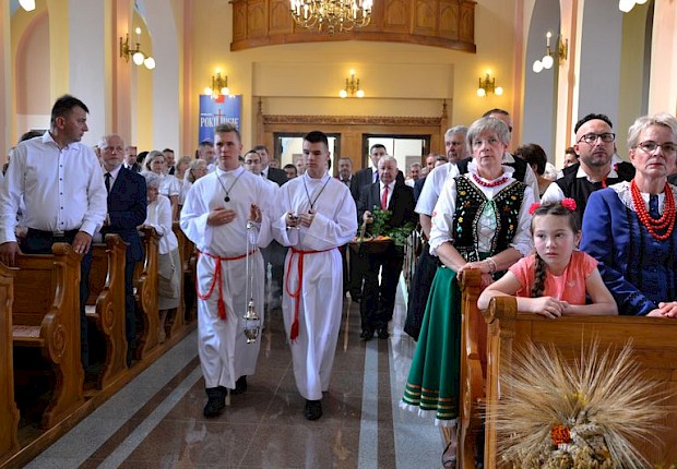 Gminne dziękczynienie za plony