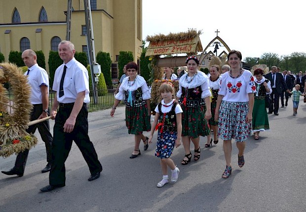 Gminne dziękczynienie za plony