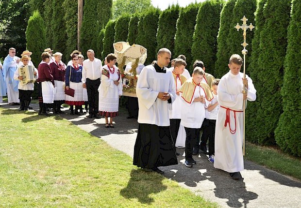 Parafialne dziękczynienie za plony