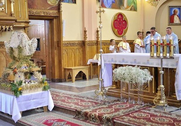 Parafialne dziękczynienie za plony