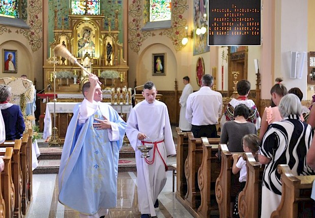 Parafialne dziękczynienie za plony