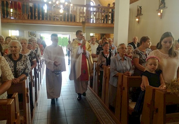 Parafialne dziękczynienie za plony