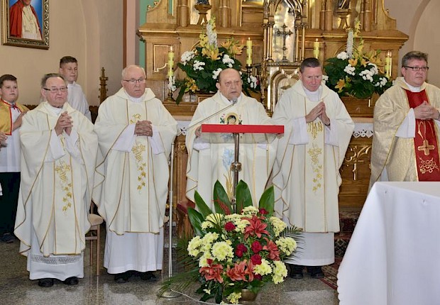 Złoty Jubileusz Kapaństwa ks. kan. Henryka Stopy