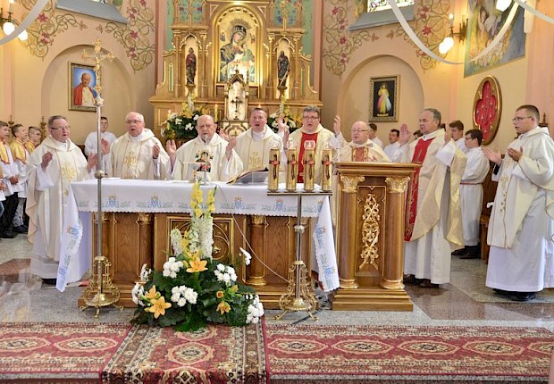 Złoty Jubileusz Kapaństwa ks. kan. Henryka Stopy