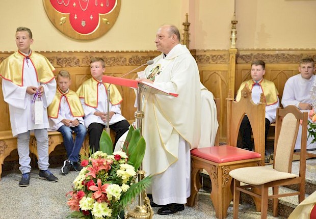 Złoty Jubileusz Kapaństwa ks. kan. Henryka Stopy