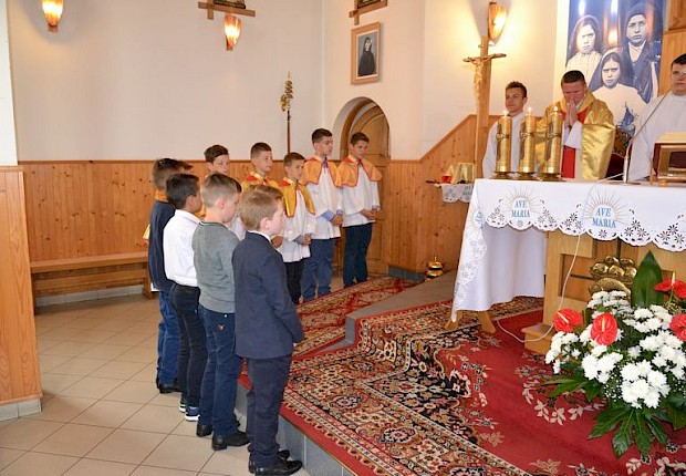 5 rocznica powstania scholi w Ożańsku