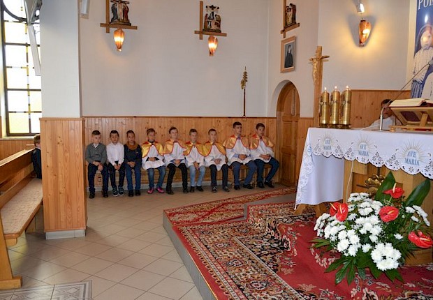 5 rocznica powstania scholi w Ożańsku