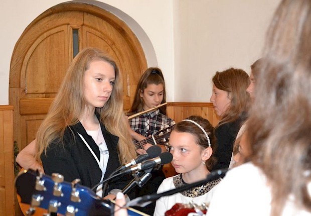 5 rocznica powstania scholi w Ożańsku