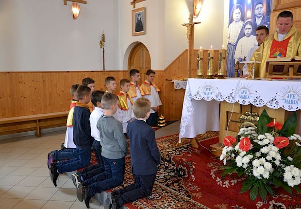 5 rocznica powstania scholi w Ożańsku