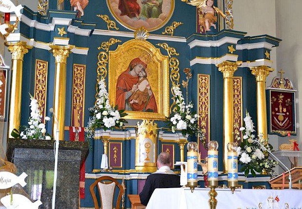 Pielgrzymka dzieci komunijnych do Sanktuarium Matki Bożej Pięknej Miłości