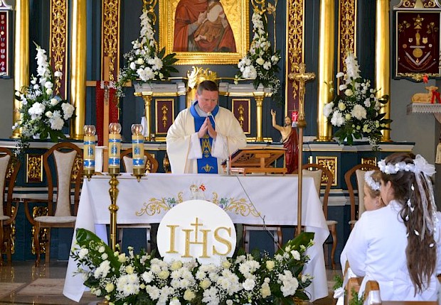Pielgrzymka dzieci komunijnych do Sanktuarium Matki Bożej Pięknej Miłości