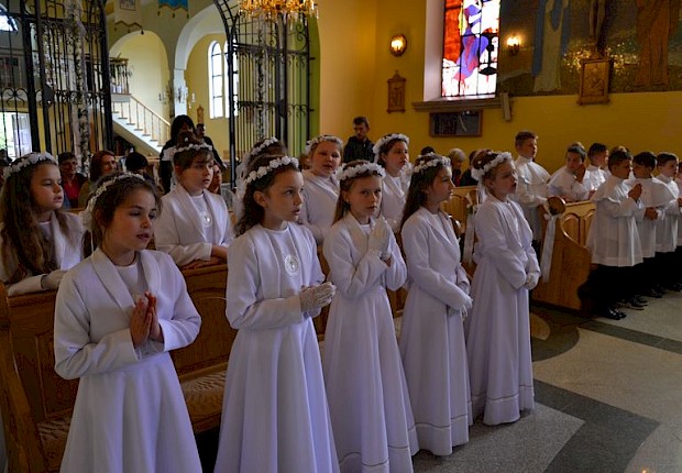Pielgrzymka dzieci komunijnych do Sanktuarium Matki Bożej Pięknej Miłości