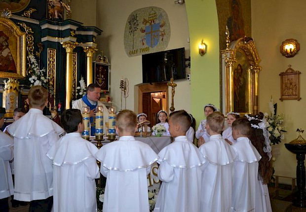 Pielgrzymka dzieci komunijnych do Sanktuarium Matki Bożej Pięknej Miłości