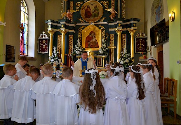 Pielgrzymka dzieci komunijnych do Sanktuarium Matki Bożej Pięknej Miłości