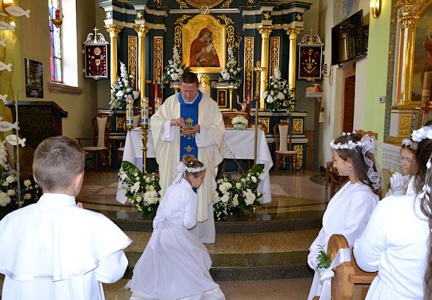 Pielgrzymka dzieci komunijnych do Sanktuarium Matki Bożej Pięknej Miłości