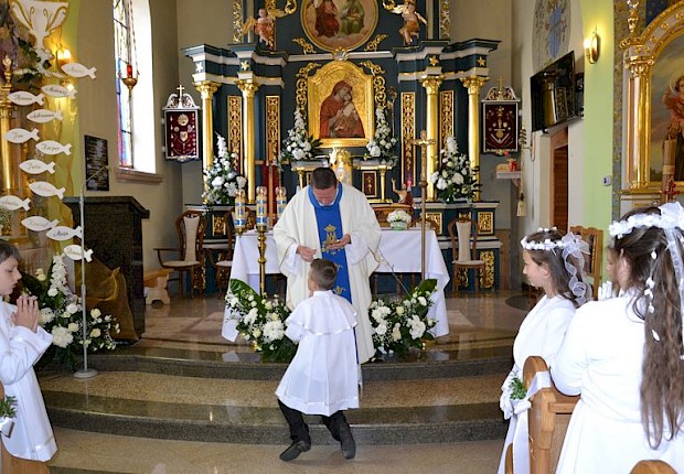 Pielgrzymka dzieci komunijnych do Sanktuarium Matki Bożej Pięknej Miłości