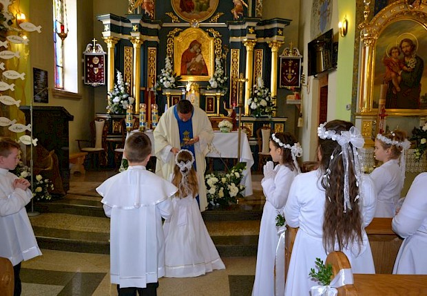 Pielgrzymka dzieci komunijnych do Sanktuarium Matki Bożej Pięknej Miłości