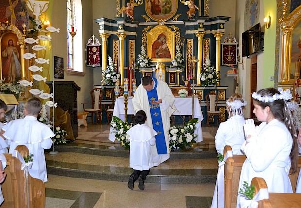 Pielgrzymka dzieci komunijnych do Sanktuarium Matki Bożej Pięknej Miłości