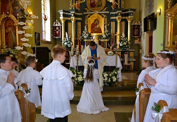 Pielgrzymka dzieci komunijnych do Sanktuarium Matki Bożej Pięknej Miłości
